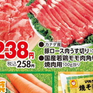 豚ロース薄切り