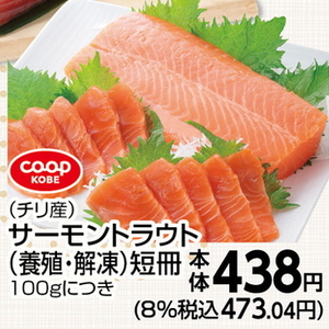 サーモン（さく取り）