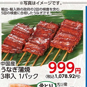 うなぎの蒲焼き