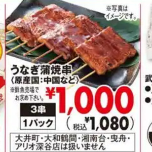 うなぎの蒲焼き