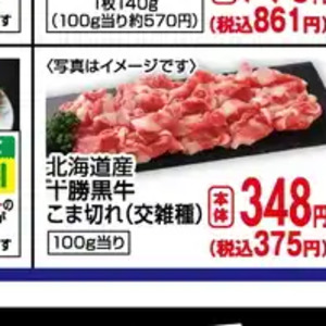 牛コマ・切落し