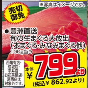 まぐろ（刺身）