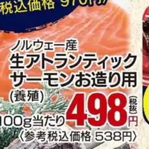 サーモン（刺身）