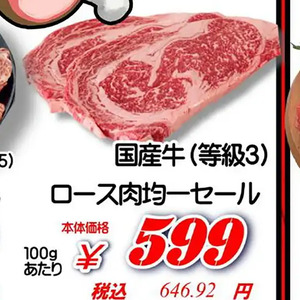 牛薄切り
