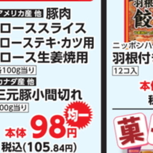 豚コマ・切落し