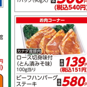 豚ロース薄切り