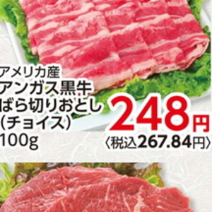 牛コマ・切落し