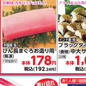 まぐろ（刺身）
