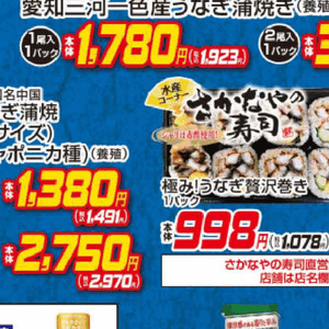 うなぎの蒲焼き