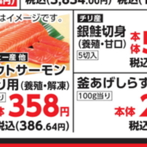 サーモン（刺身）