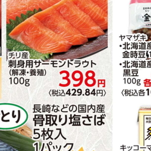 サーモン（刺身）