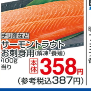 サーモン（刺身）