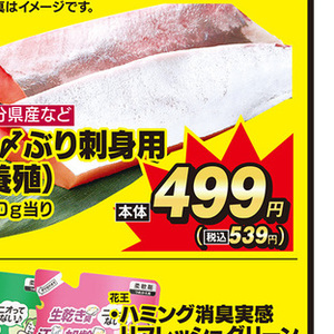 ぶり（刺身）