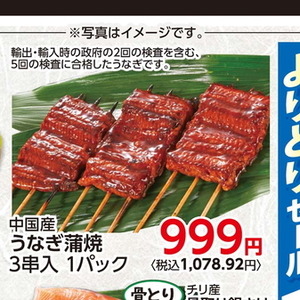 うなぎの蒲焼き