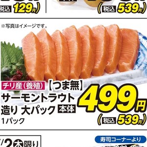 サーモン（刺身）