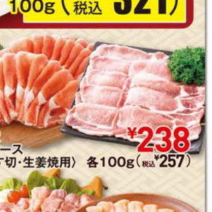 豚ロース薄切り