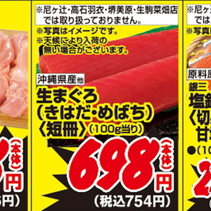 まぐろ（さく取り）