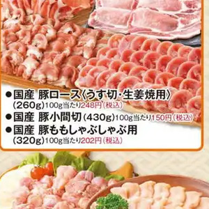 豚コマ・切落し
