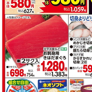 まぐろ（さく取り）