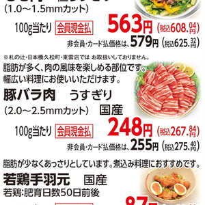 豚バラ薄切り