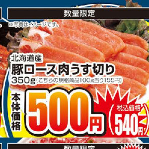 豚ロース薄切り