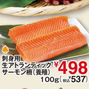 サーモン（さく取り）