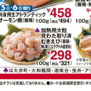 サーモン（刺身）