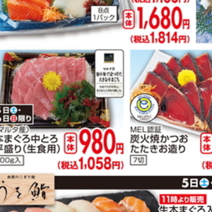 まぐろ中とろ