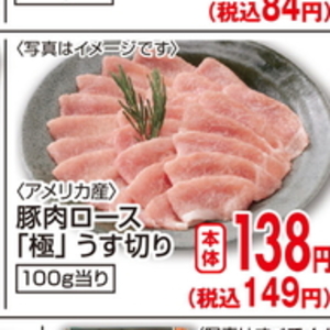 豚ロース薄切り