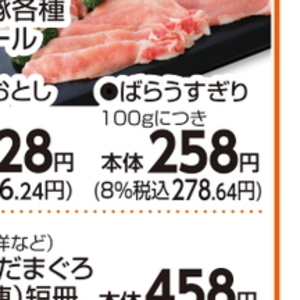 豚バラ薄切り