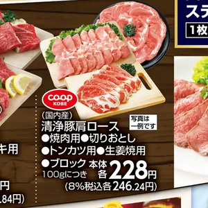 豚ロース薄切り