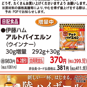 ソーセージ・ウインナー