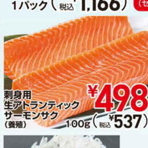 サーモン（さく取り）