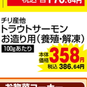 サーモン（刺身）