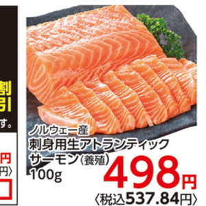サーモン（刺身）