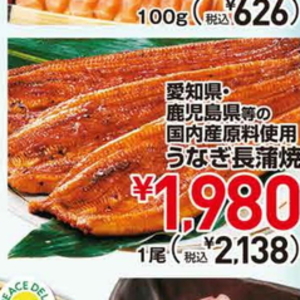 うなぎの蒲焼き