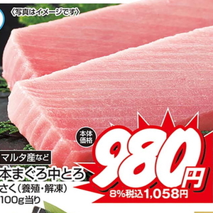 まぐろ中とろ