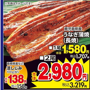 うなぎの蒲焼き