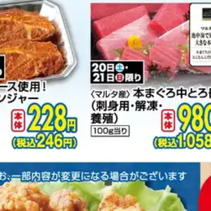 まぐろ中とろ