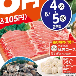 豚ロース薄切り