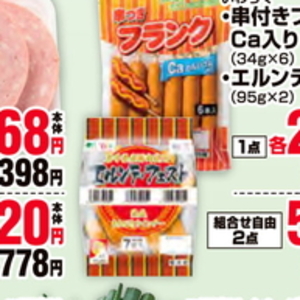 ソーセージ・ウインナー