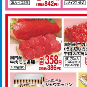 牛コマ・切落し