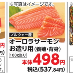 サーモン（刺身）