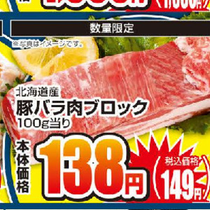 豚バラブロック