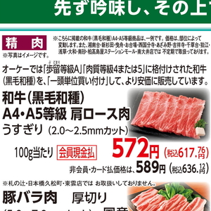 牛薄切り