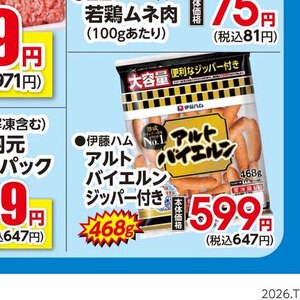 ソーセージ・ウインナー