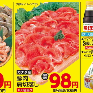 豚コマ・切落し
