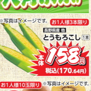 とうもろこし