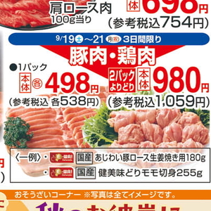 豚コマ・切落し