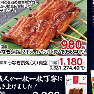 うなぎの蒲焼き